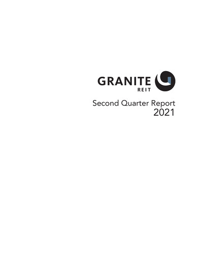 Thumbnail Granite REIT Quarterly Report 2021-q2