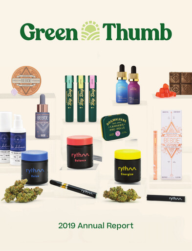 Thumbnail Green Thumb Industries Annual Report 2019