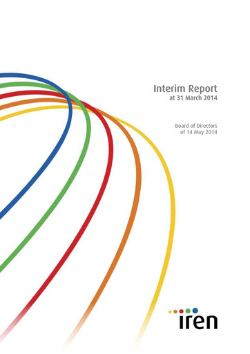 Miniature Iren Rapport trimestriel 2014-q1