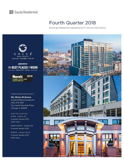 Thumbnail Equity Residential
 Quarterly Report 2018-q4
