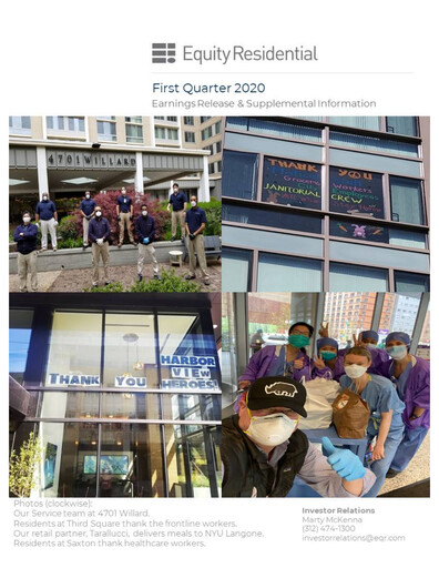 Thumbnail Equity Residential
 Quarterly Report 2020-q1