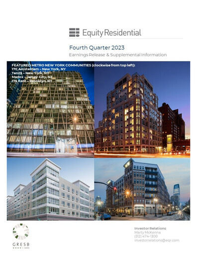Thumbnail Equity Residential
 Quarterly Report 2023-q4