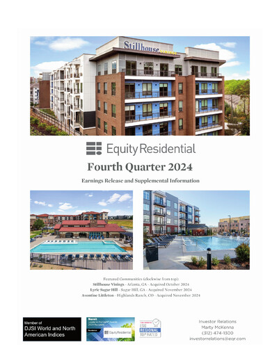 Thumbnail Equity Residential
 Quarterly Report 2024-q4