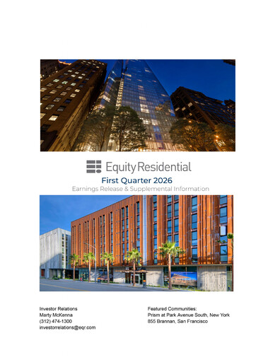 Thumbnail Equity Residential
 Quarterly Report 2026-q1