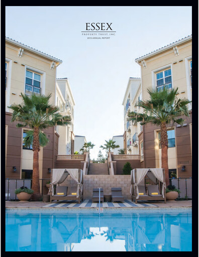Thumbnail Essex Property Trust
 Annual Report 2013