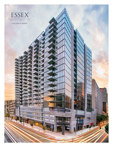Thumbnail Essex Property Trust
 Annual Report 2015
