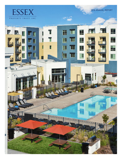 Thumbnail Essex Property Trust
 Annual Report 2016