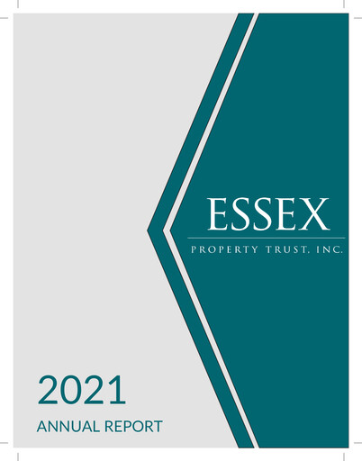 Thumbnail Essex Property Trust
 Annual Report 2021