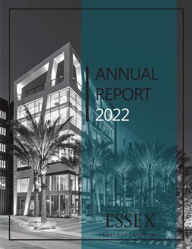 Thumbnail Essex Property Trust
 Annual Report 2022