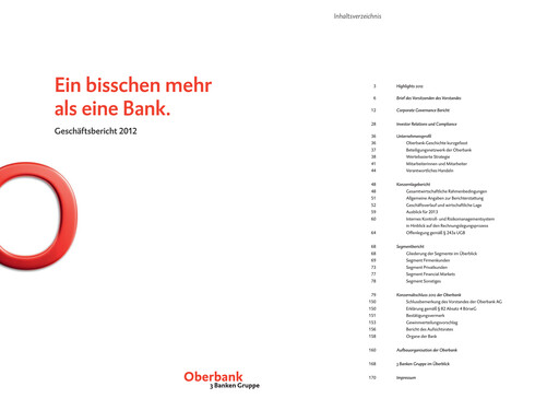Thumbnail Oberbank Annual Report 2012