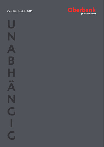 Thumbnail Oberbank Annual Report 2019
