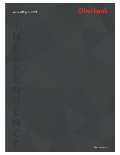 Thumbnail Oberbank Annual Report 2019