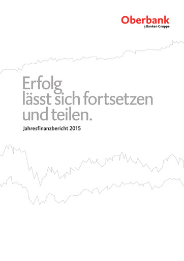 Vorschaubild Oberbank Finanzbericht 2015