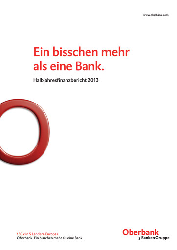 Thumbnail Oberbank Half-year Report 2013-h1