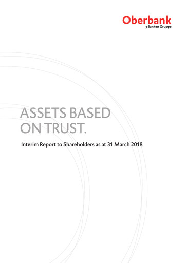 Thumbnail Oberbank Quarterly Report 2018-q1