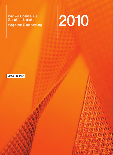 Thumbnail Wacker Chemie
 Annual Report 2010