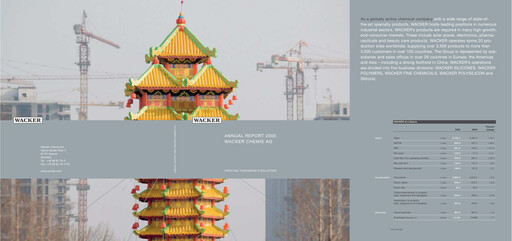 Thumbnail Wacker Chemie
 Annual Report 2005