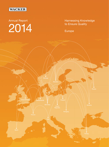 Thumbnail Wacker Chemie
 Annual Report 2014