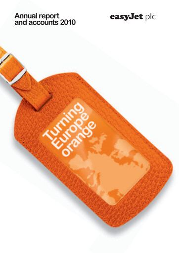 Vorschaubild easyJet Jahresbericht 2010