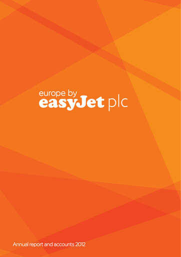 Vorschaubild easyJet Jahresbericht 2012