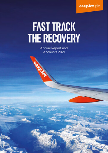 Vorschaubild easyJet Jahresbericht 2021