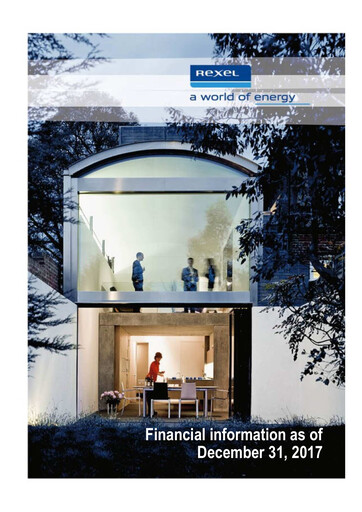 Thumbnail Rexel
 Financial Report 2017