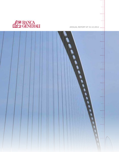 Thumbnail Banca Generali Annual Report 2012