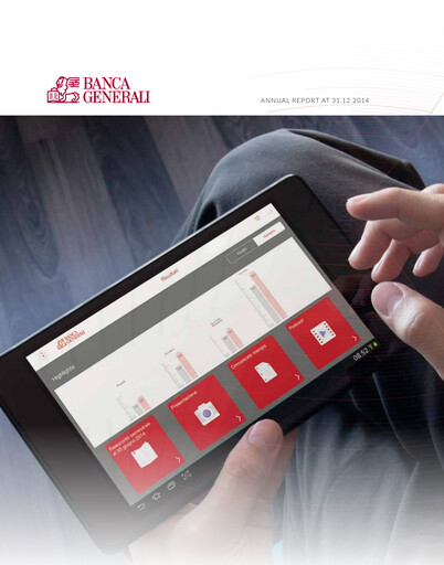 Thumbnail Banca Generali Annual Report 2014