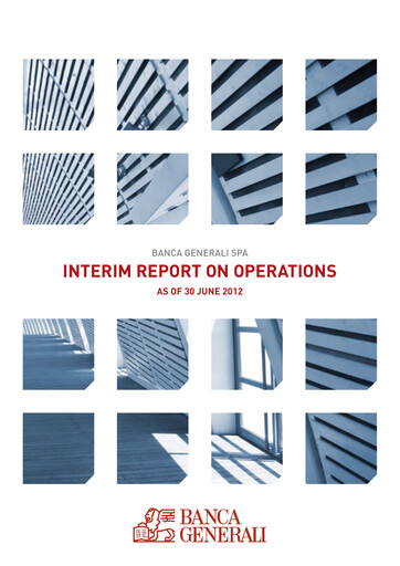 Vorschaubild Banca Generali Halbjahresbericht 2012-h1