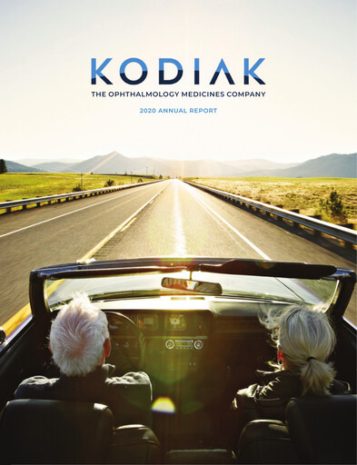 Thumbnail Kodiak Sciences
 Annual Report 2020
