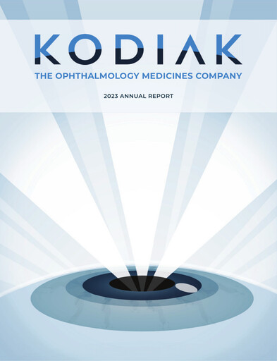 Thumbnail Kodiak Sciences
 Annual Report 2023
