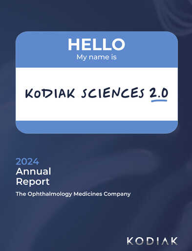 Thumbnail Kodiak Sciences
 Annual Report 2024