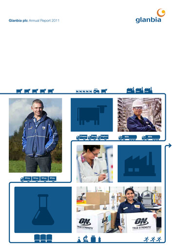 Thumbnail Glanbia plc Annual Report 2011