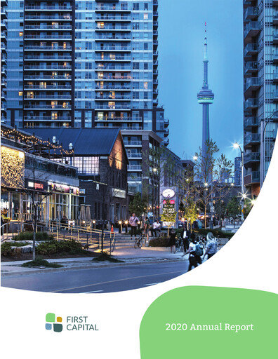 Thumbnail First Capital REIT Annual Report 2020
