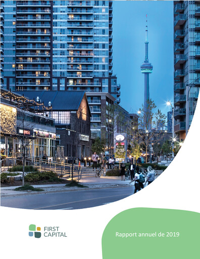 Thumbnail First Capital REIT Annual Report 2019