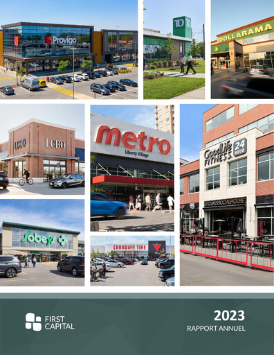 Thumbnail First Capital REIT Annual Report 2023