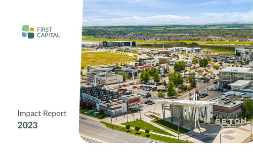Vorschaubild First Capital REIT ESG-Bericht 2023
