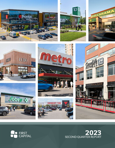 Thumbnail First Capital REIT Quarterly Report 2023-q2