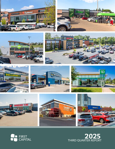 Thumbnail First Capital REIT Quarterly Report 2025-q3