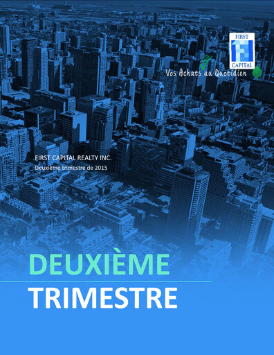 Thumbnail First Capital REIT Quarterly Report 2015-q2