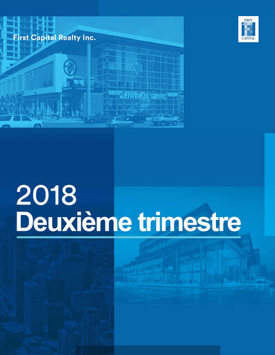 Thumbnail First Capital REIT Quarterly Report 2018-q2