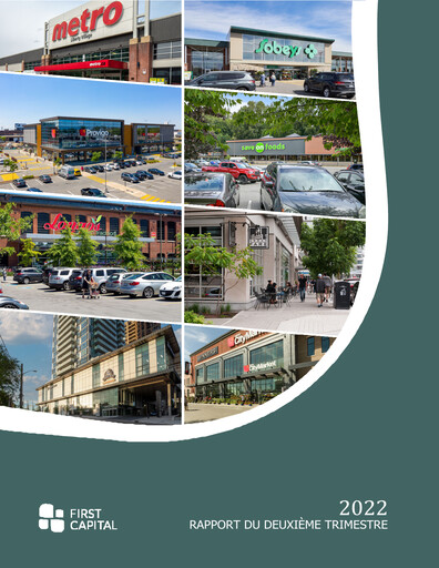Thumbnail First Capital REIT Quarterly Report 2022-q2