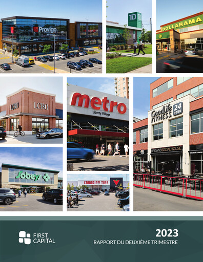 Thumbnail First Capital REIT Quarterly Report 2023-q2