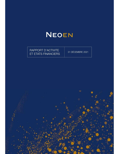 Thumbnail Neoen Financial Report 2021