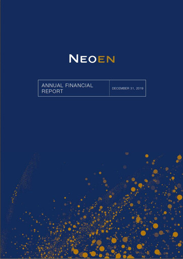 Thumbnail Neoen Financial Statement 2019