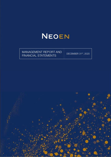 Thumbnail Neoen Financial Statement 2020
