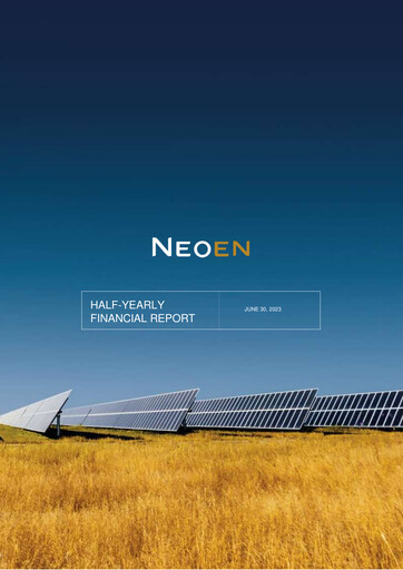Miniature Neoen Rapport semestriel 2023