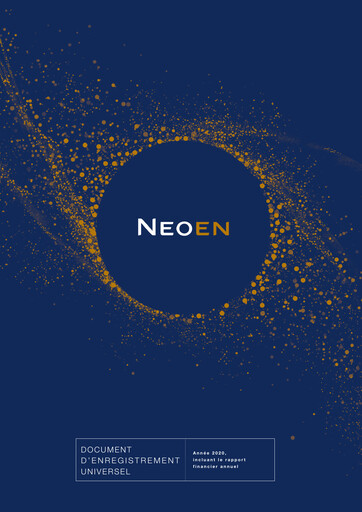 Thumbnail Neoen Universal Registration Document 2020