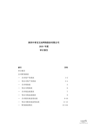 Miniature Shenzhen Zqgame Bilan financier 2019