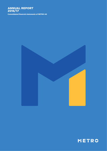 Thumbnail Metro AG
 Annual Report 2016-2017